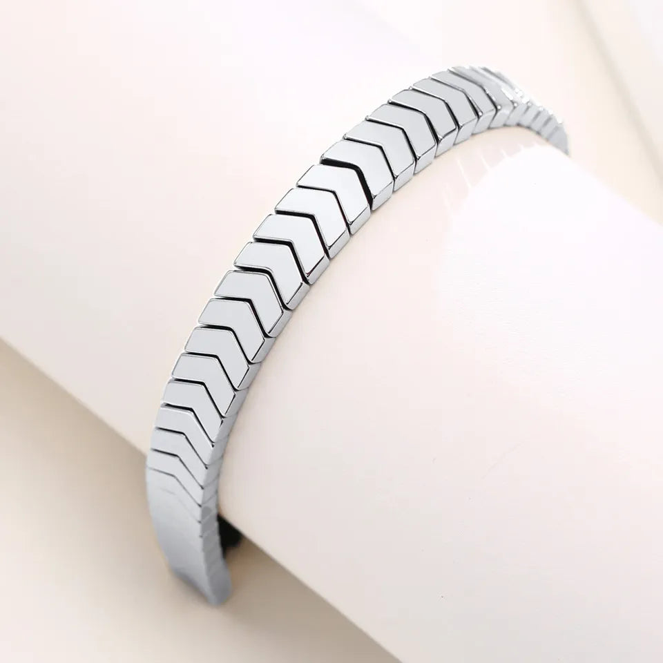 Hematite Arrows Bracelets adjustable with three colours