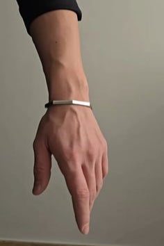 Hexgon Steel handCuff for Men........ sleek and stylish
